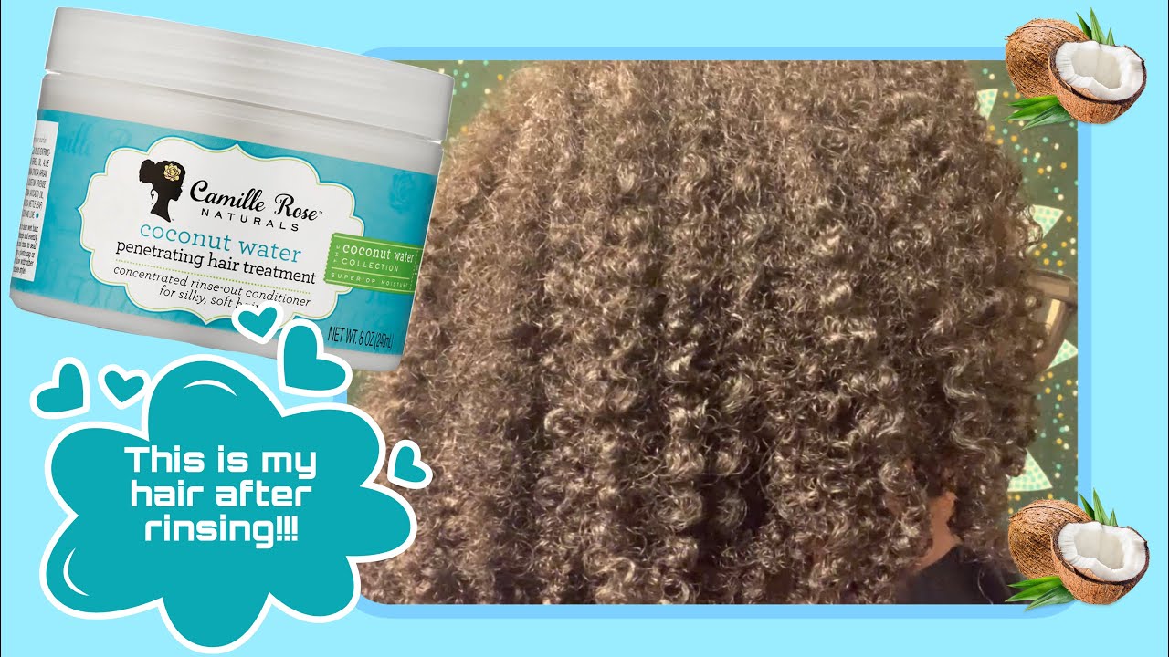 NEW HOLY GRAIL! CAMILLE ROSE COCONUT WATER PENETRATING HAIR TREATMENT DEEP CONDITIONER | Curly Tells