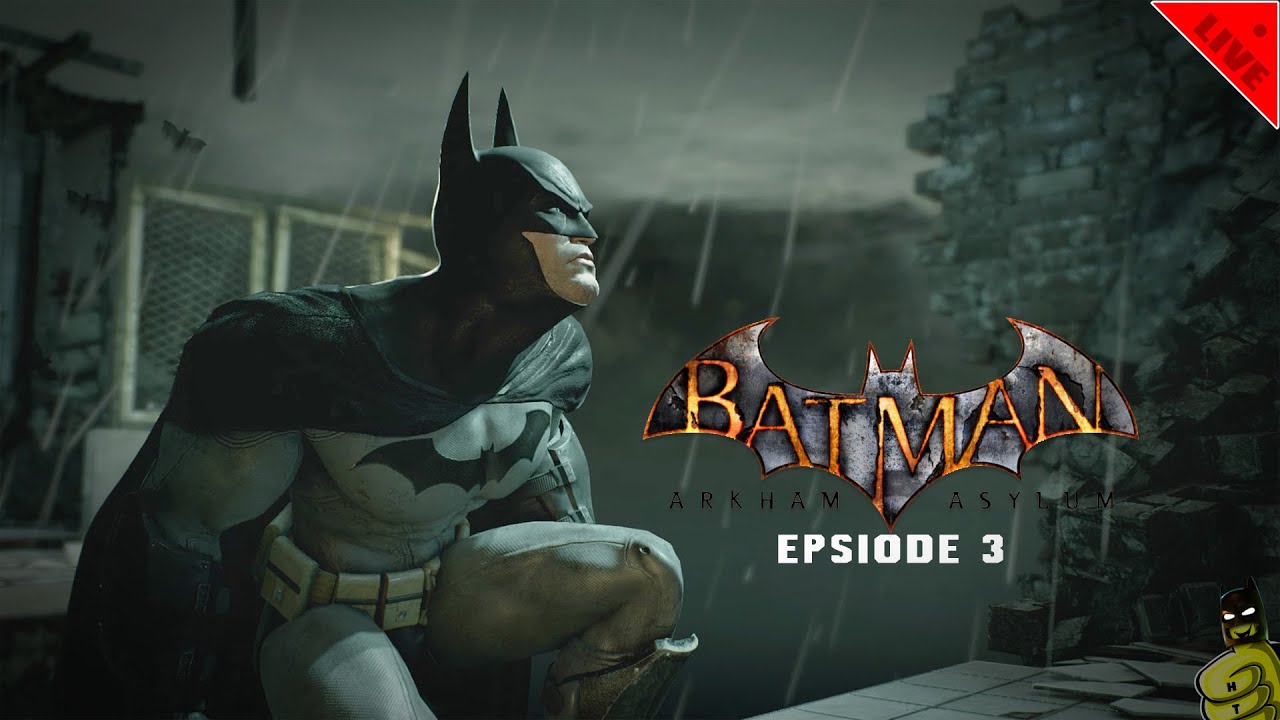 Batman Arkham Asylum: First Time Playing Ep. 3 (on PS5) - HTG