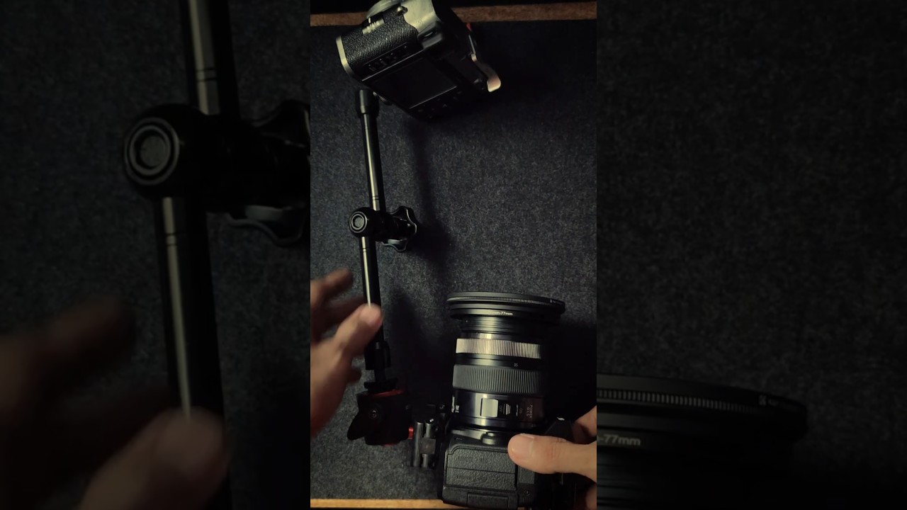 POV Shot - Magic arm setup