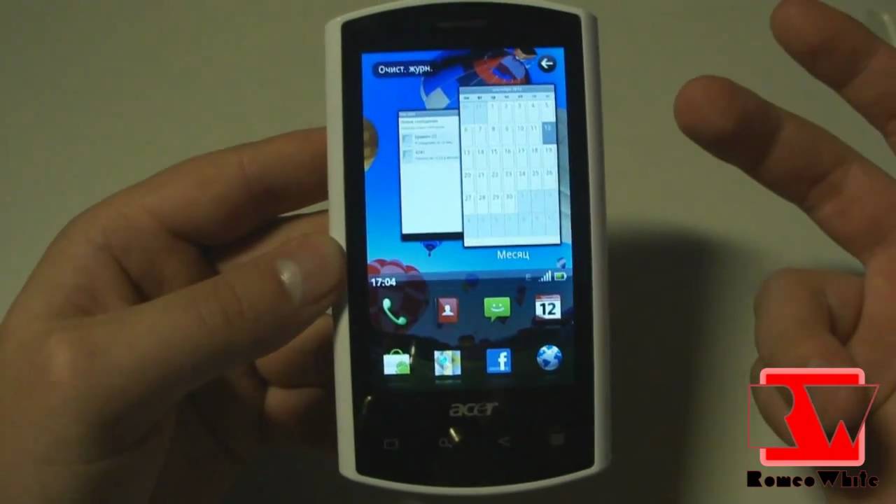 Android 2.2 для Acer Liquid - Обзор прошивки