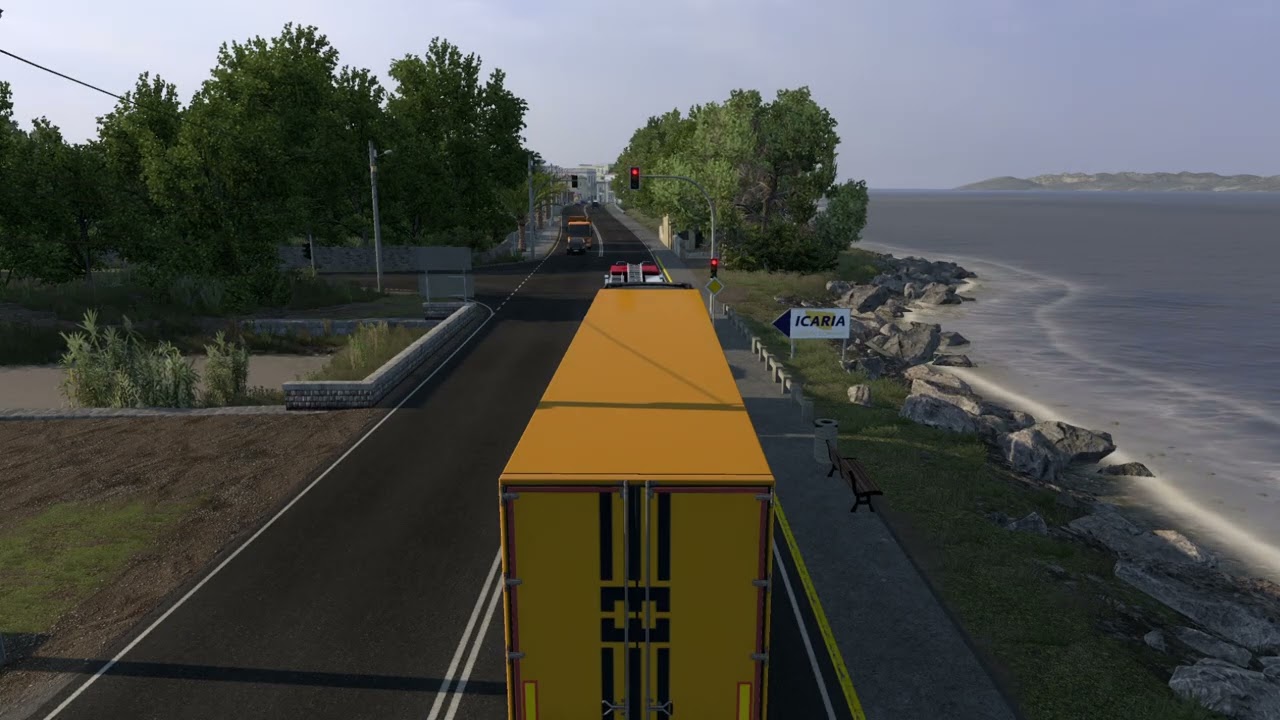 ETS2 Trip Chios (greece) to Olbia (Italy) | Euro Truck Simulator 2  #realistic