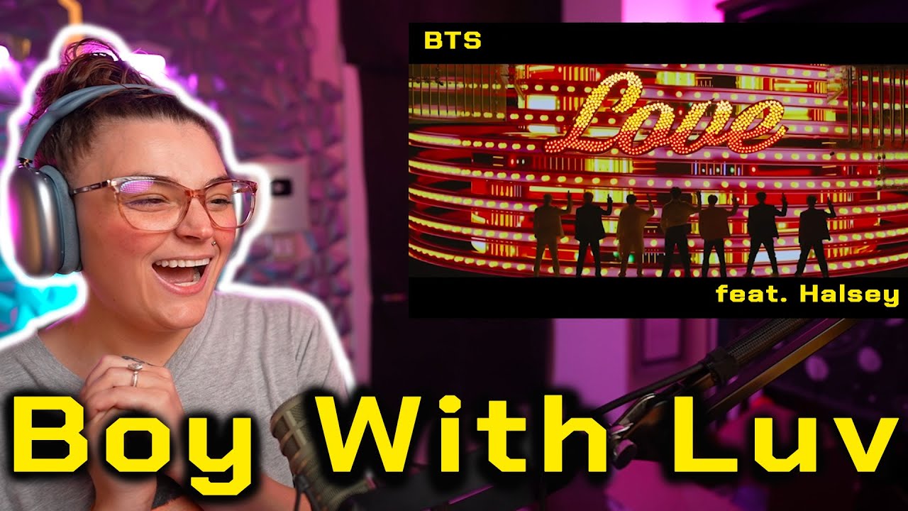 FIRST TIME HEARING BTS BOY WITH LUV MV BLIND REACTION!