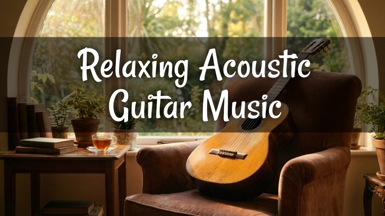 Relaxing Acoustic Guitar Music 🎸 1 Hour Calm Instrumental for Focus & Stress Relief
