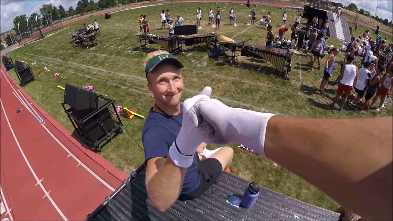 Bluecoats 2017 Drum Major Cam Finals Day (Jagged Line+Autumn Leaves)