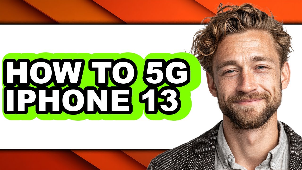 How to 5g Iphone 13 (full Guide)