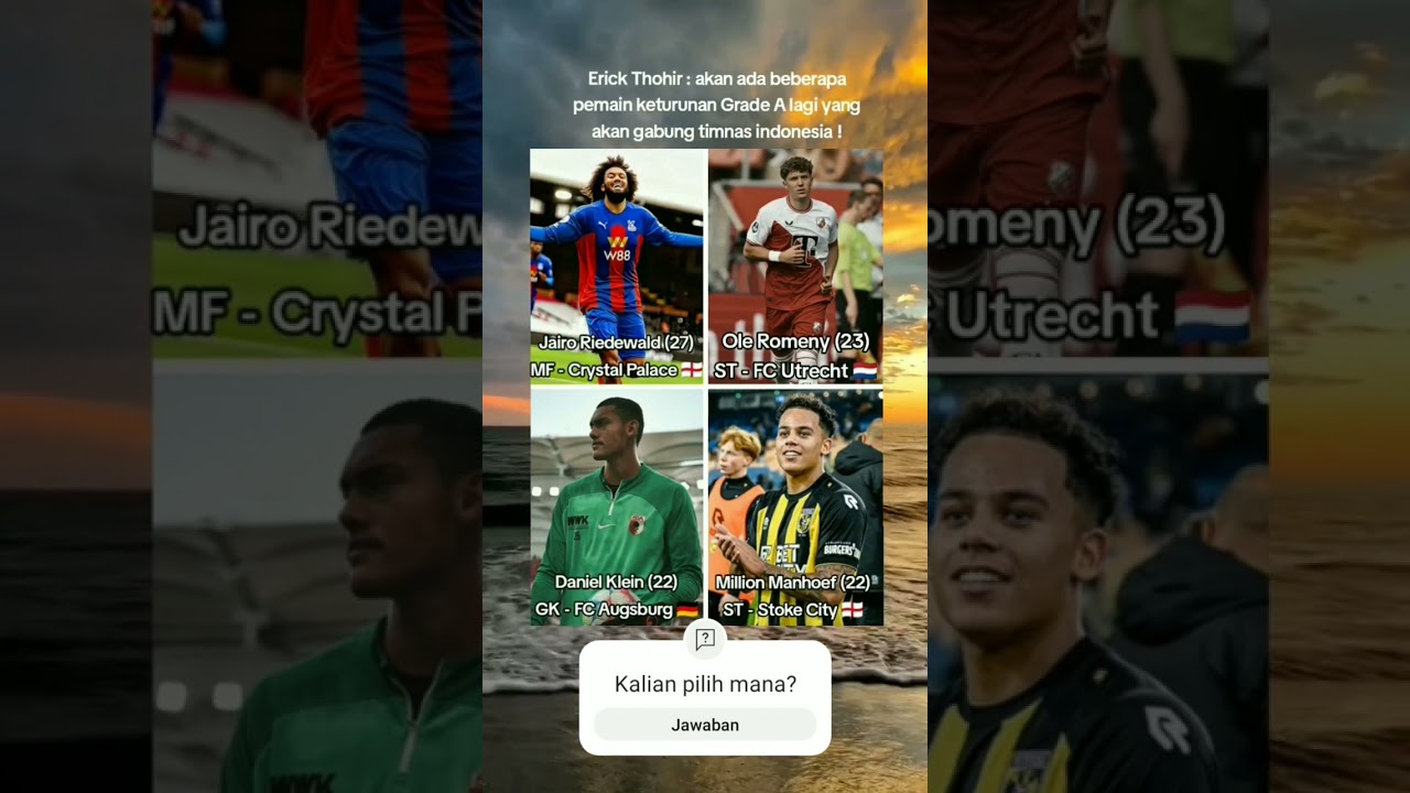 Para pemain keturunan incaran Eric Tohir selanjutnya...#sepakbolaindonesia #bola #timnasindonesia