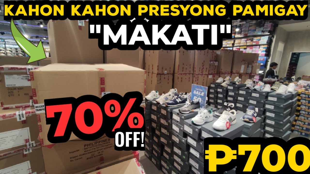Presyong Pamigay PLANET SPORTS MAKATI Sapatos ₱700 nalng! SALE upto 70% OFF!