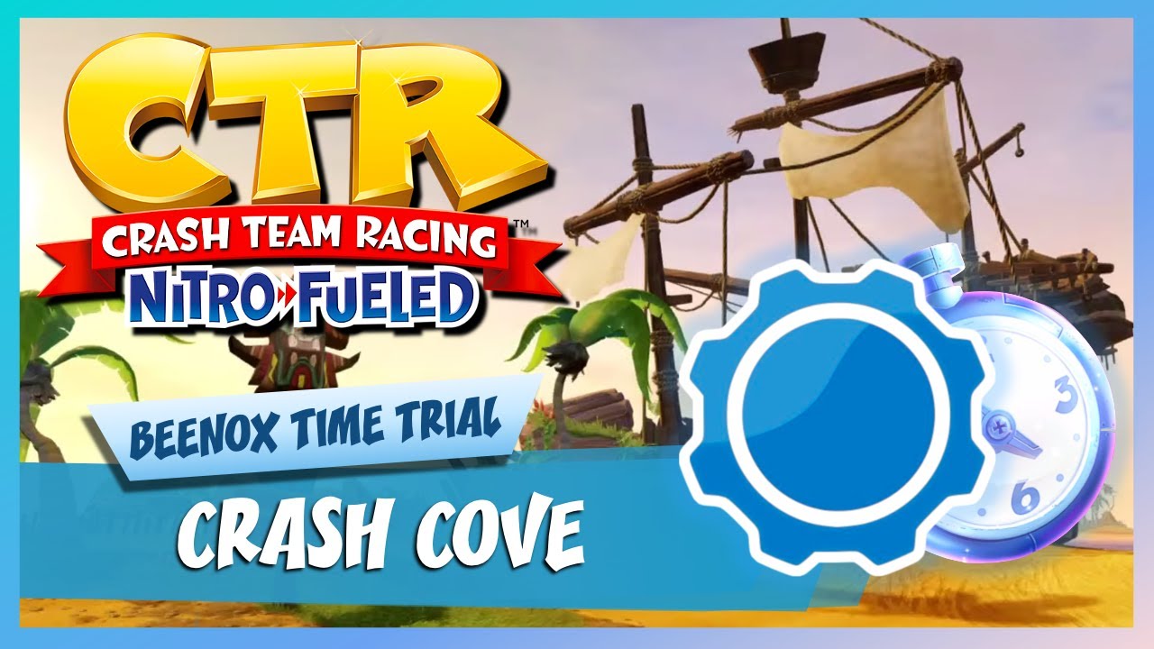 Crash Cove - Developer Time Trial  (1:19:67 vs 1:19:74) | Crash Team Racing Nitro-Fueled
