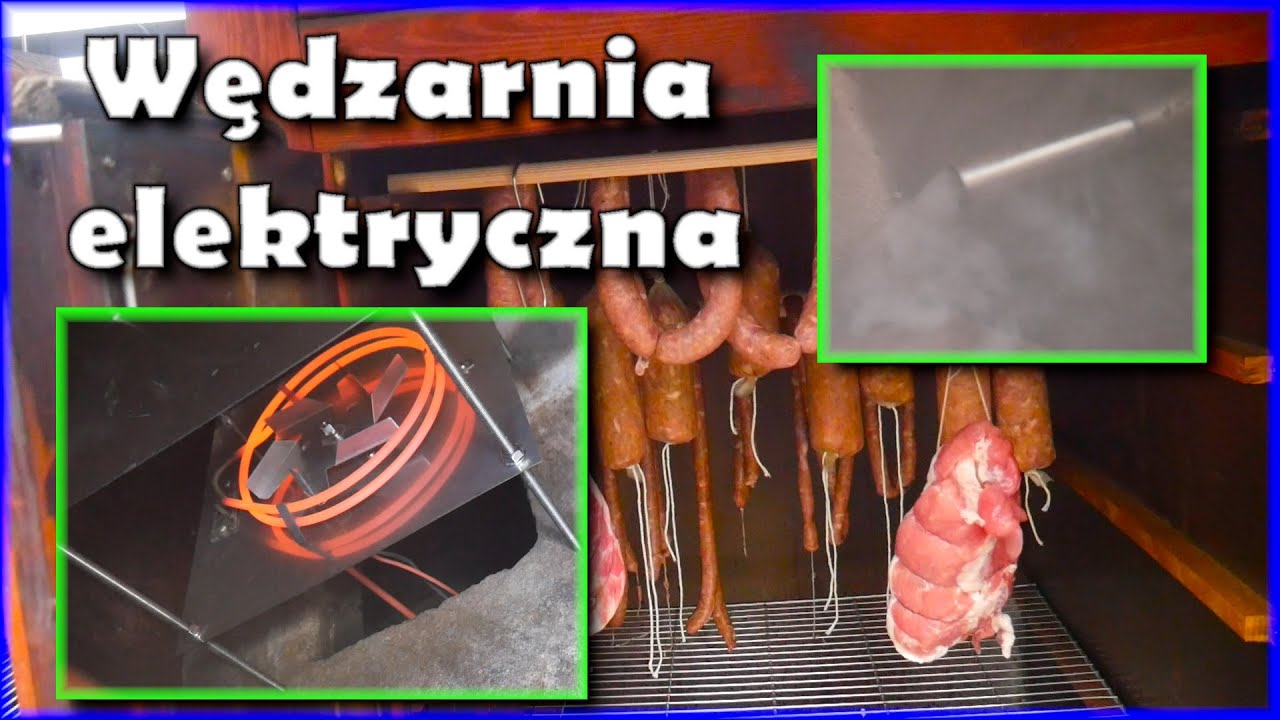 Jak z wędzarni tradycyjnej zrobić wędzarnie elektryczną z dymogenratorem i termoobiegiem