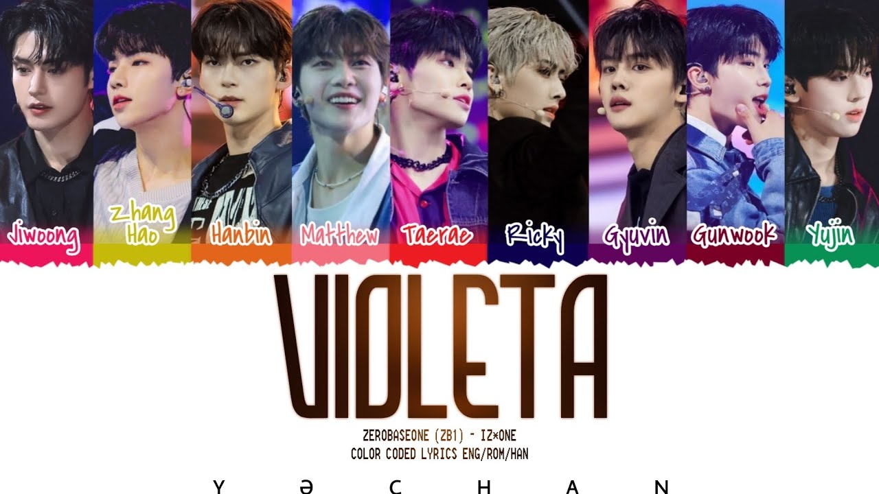 How would ZEROBASEONE (ZB1) sing IZ*ONE - VIOLETA