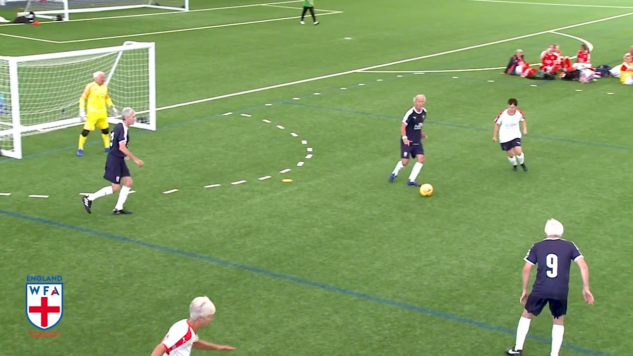 England Women Over 50's v England Men Over 70's - Walking Football