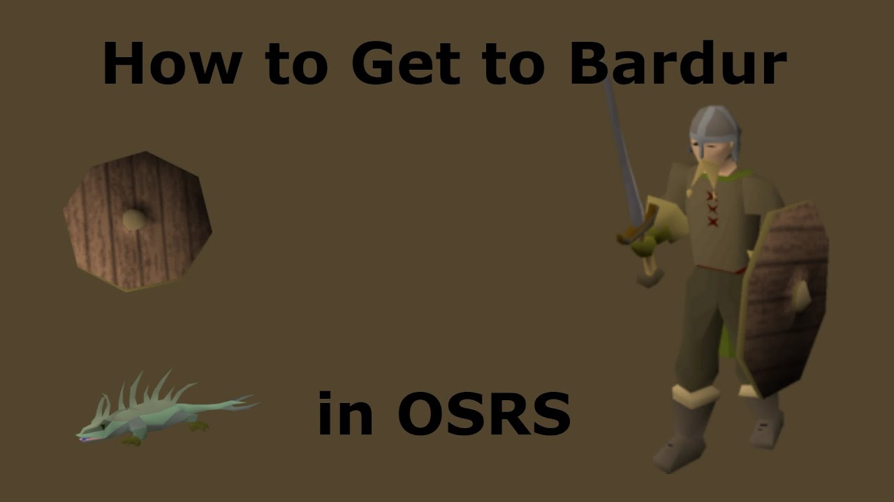 How to Get to Bardur in OSRS