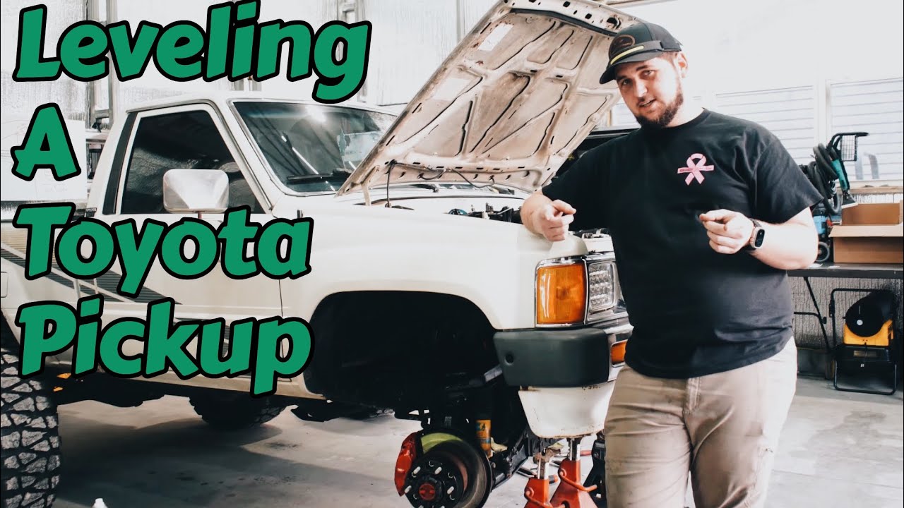 How To Install Leveling Kit on a Toyota Pickup! | Ball Joint Spacer Lift