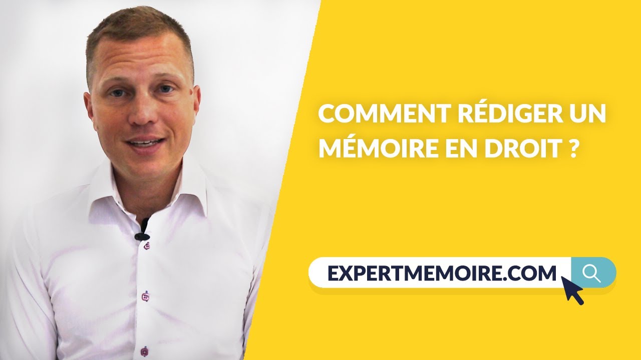 Comment rédiger un mémoire en Droit?