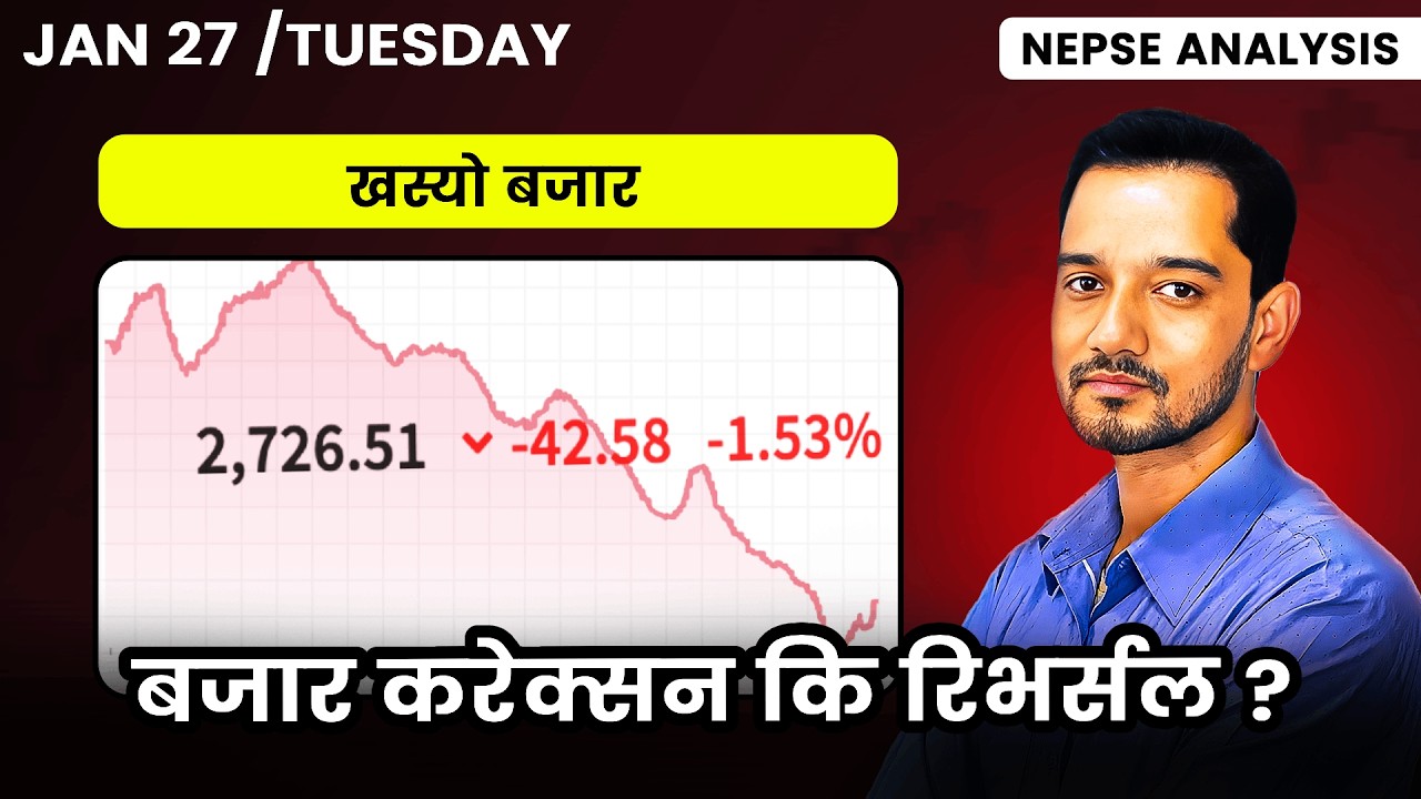 January 27 | Nepse Update | Stock Market Analysis by Ram Hari Nepal