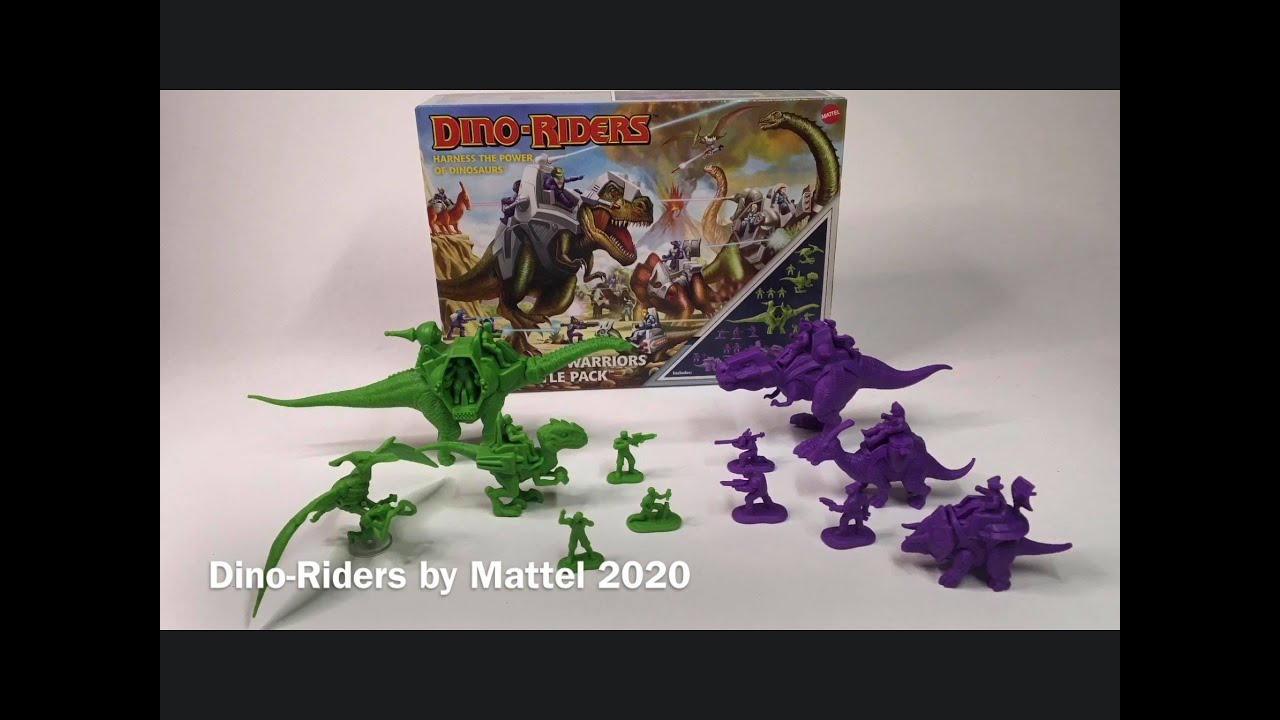 Dino-Riders Mattel 2020 Toy Review