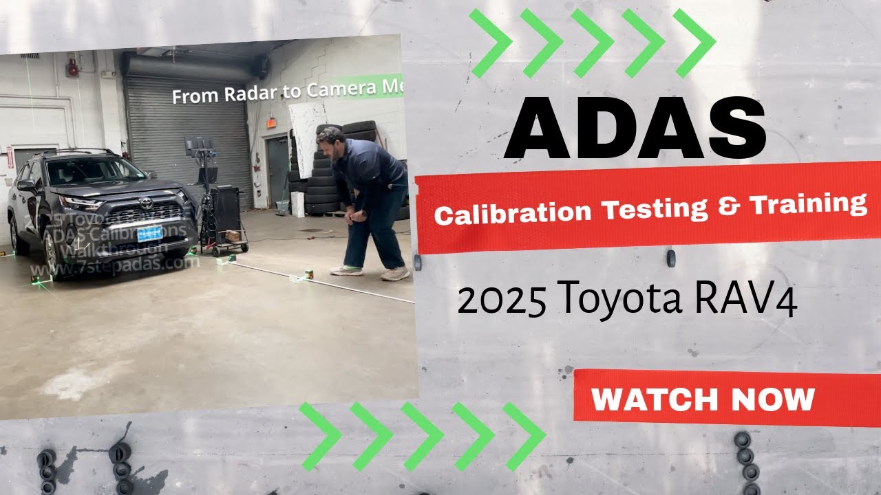 От мощности к точности: калибровка ADAS на Toyota RAV4 2025 года выпуска.