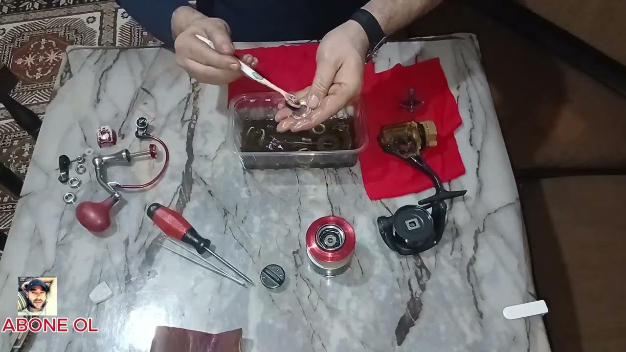 RYOBİ ECUSİMA 8000 Vİ,  OLTA MAKİNA TAMİR BAKIM KALAMA MİLİ SERTLEŞTİRME