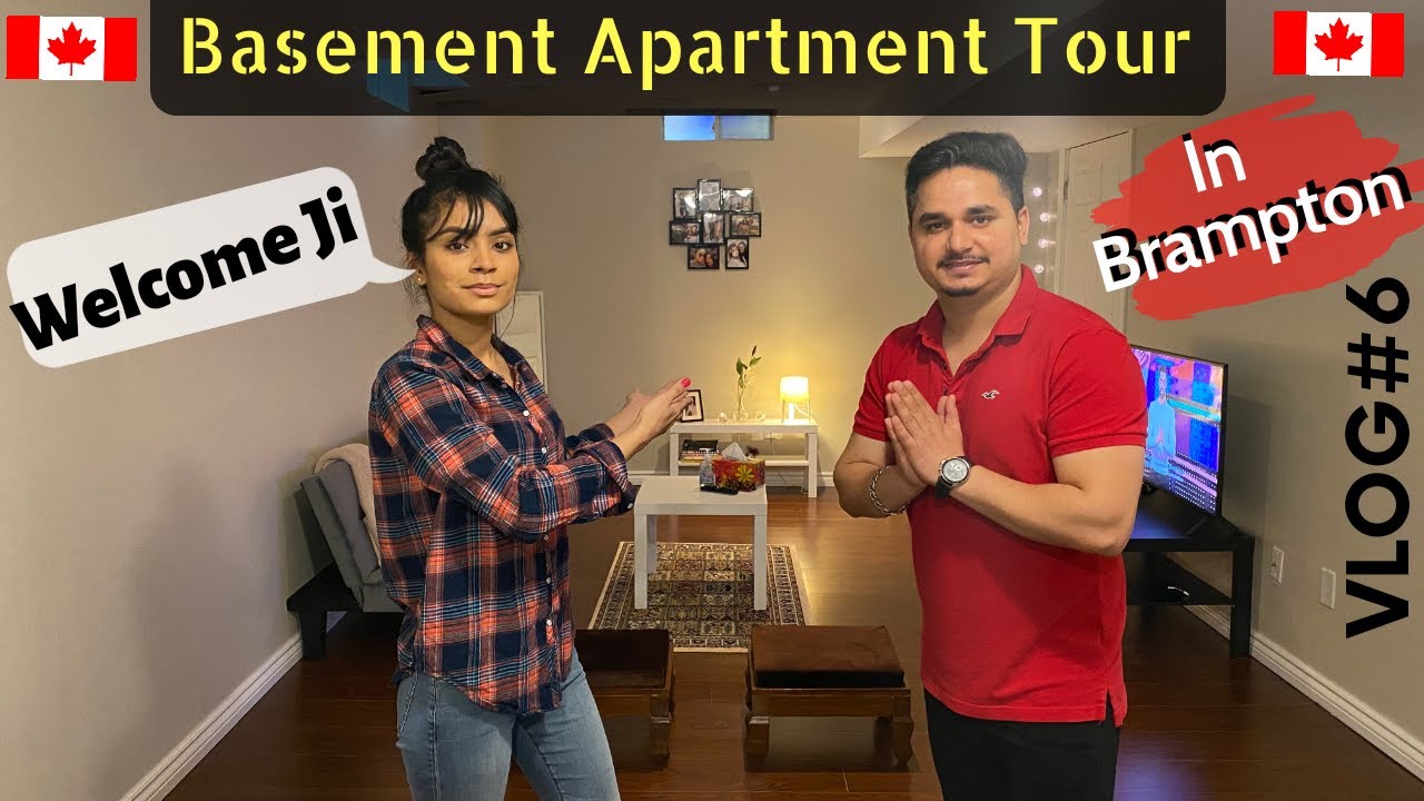 Basement Apartment Tour | Brampton | Vlog 6 | Canada | 1080p