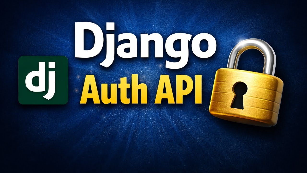 Django REST Authentication | Register Login Logout API (Step by Step)
