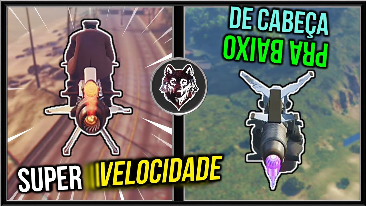 OPPRESSOR MK II - GLITCH DE SUPER VELOCIDADE E COMO VOAR DE CABEÇA PRA BAIXO!!! (GTA Online)