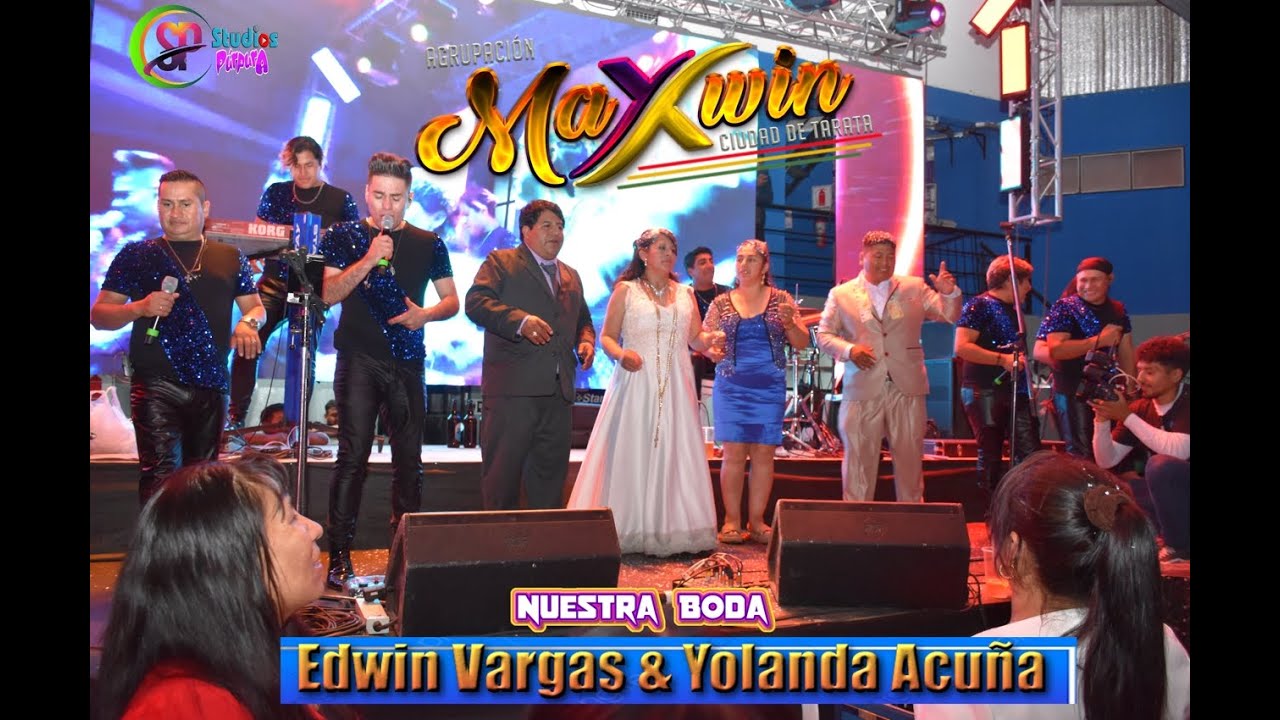 Agrupación MAXWIN en vivo en Comodoro Rivadavia  Argentina 2024 en la Boda EDWIN Y YOLANDA