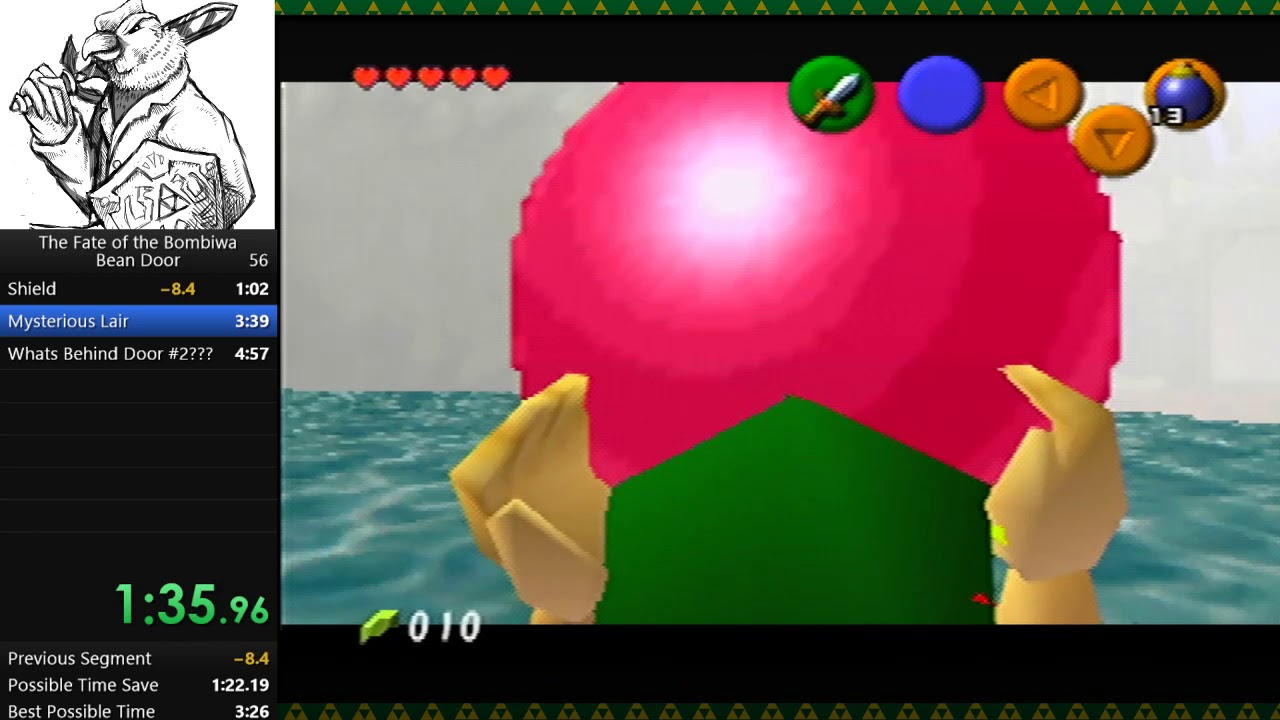 The Fate of the Bombiwa: Bean Door Speedrun in 3:29