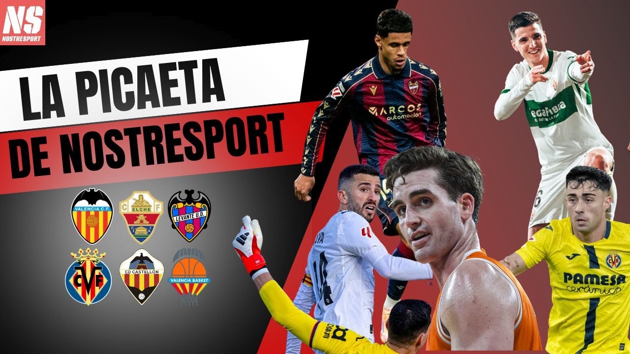 LA PICAETA | PRIMERA VICTORIA FUERA DEL VCF, ELCHE DEJA ESCAPAR TRES PUNTOS Y LEVANTE CAE BERNABEU