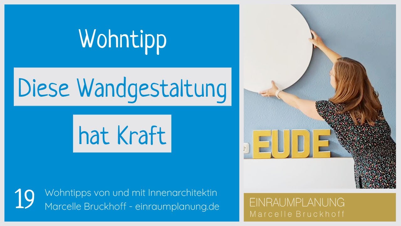 Wohntipp 19: Diese Wandgestaltung hat Kraft