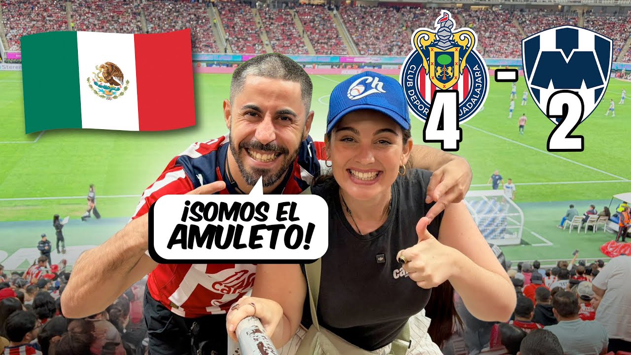CHIVAS VS RAYADOS 🇲🇽 ¡NOS HIZO SENTIR MÁS MEXICANOS que NUNCA! 😭