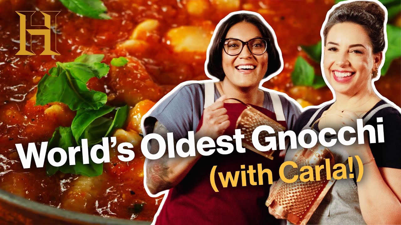 Sohla Makes Medieval Gnocchi (with Carla Lalli Music!) | Ancient Recipes With Sohla | History
