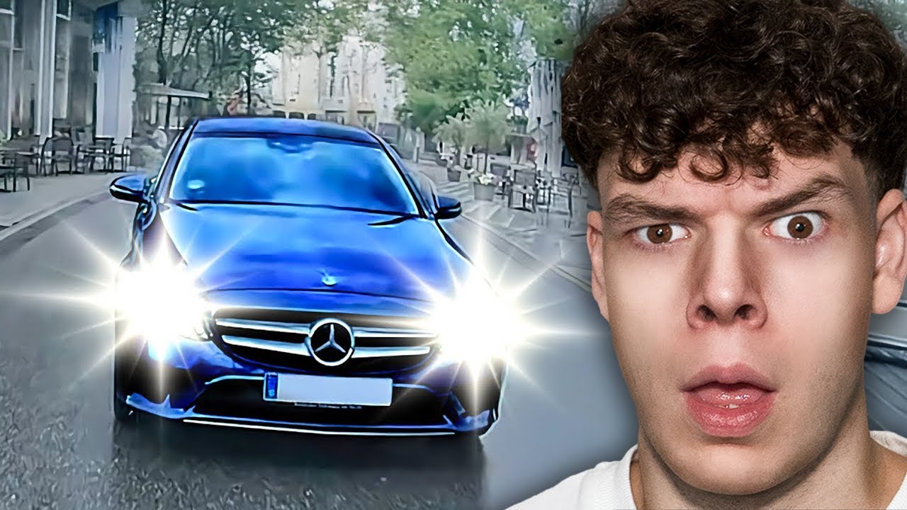 Woman with a knife on the street... (Dashcam Reaction)