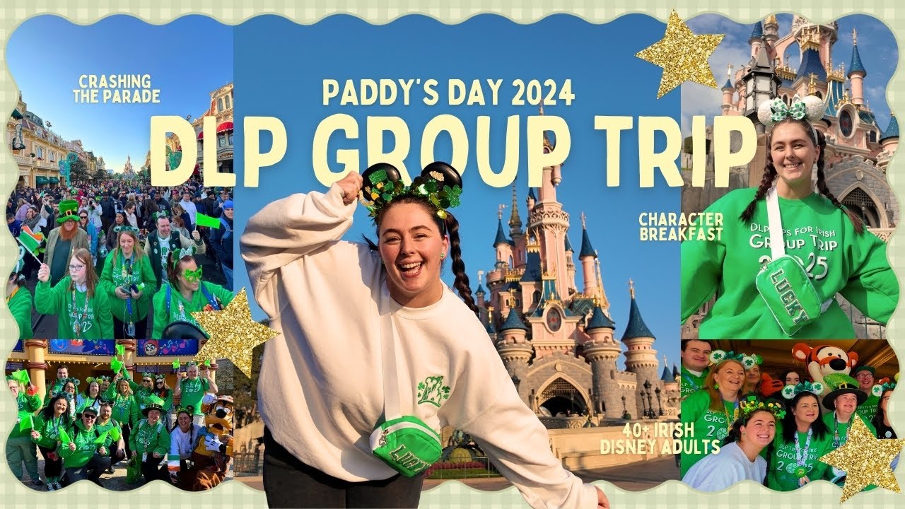 40+ (irish) disney adults takeover paddy's weekend in disney ☘️