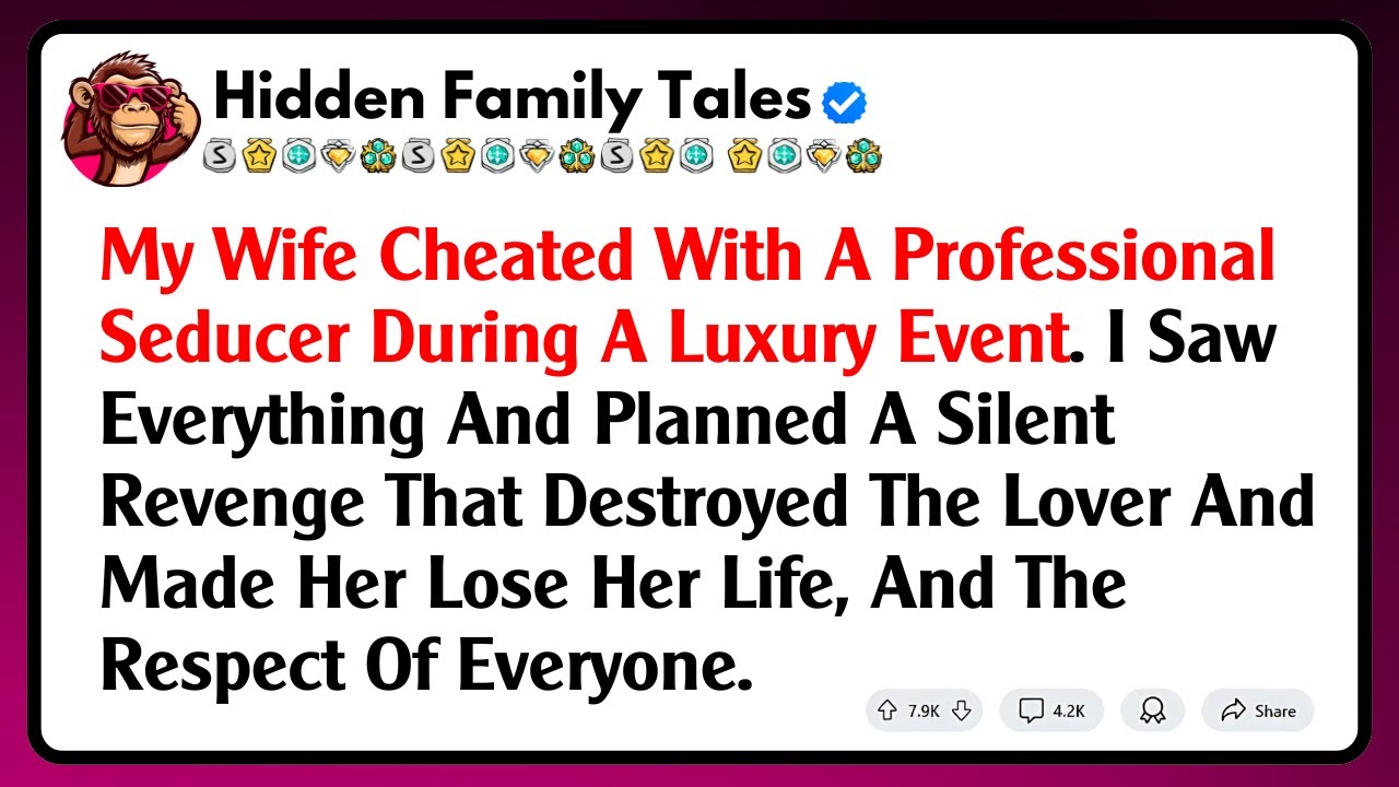 My Wife Cheated With A Professional Seducer During A Luxury Event. I Saw Everything And Planned A...