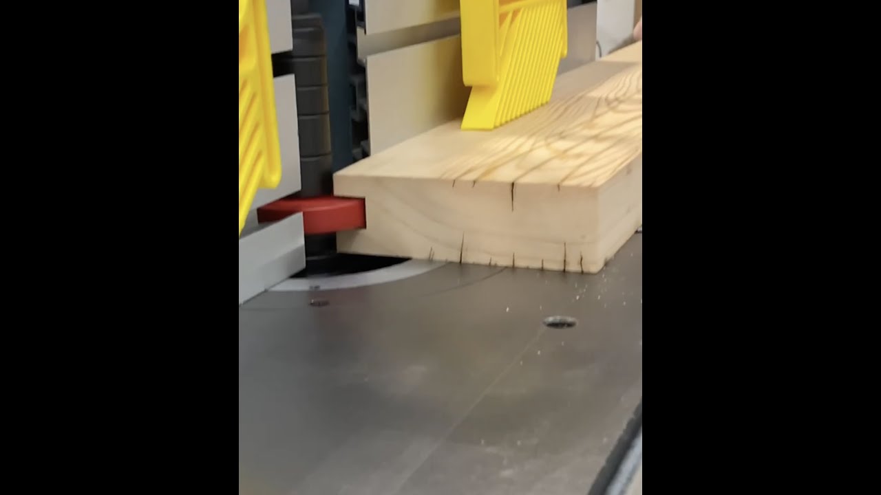 Smooth cuts on a King Canada 5 HP Industrial Shaper with Digital Readout (model KC-366SH)
