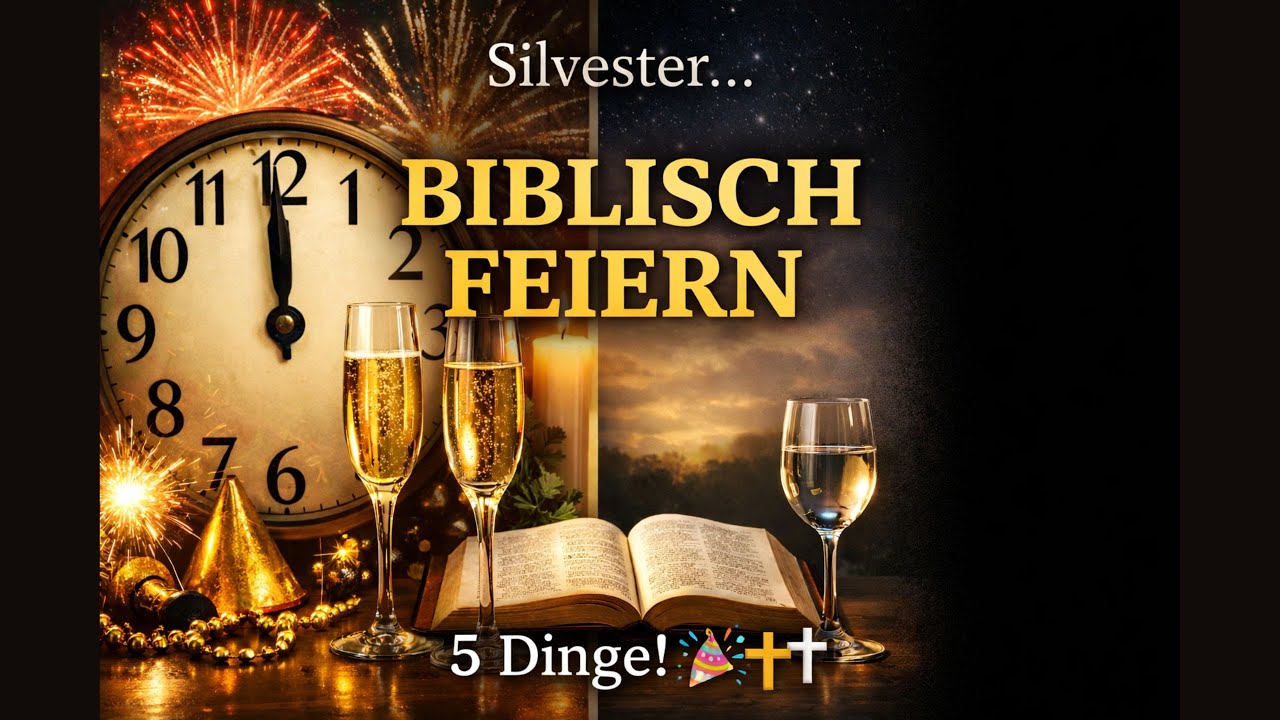 Silvester biblisch feiern: 5 Dinge für den Jahreswechsel! 🎉✝️
