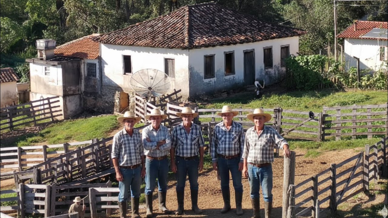 5 IRMÃOS QUE NUNCA SE CASARAM VIVEM NESSE CASARÃO