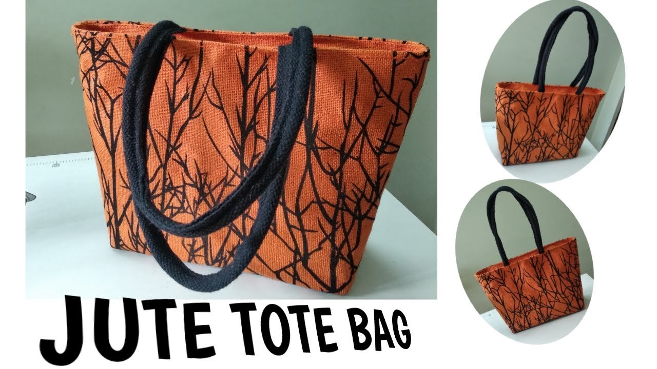 DIY #Jute Handbag Making|| Jute Hand Bag For Ladies|| How To Make a Jute Handba Training