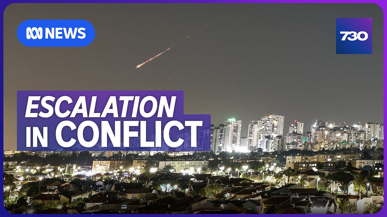 Israel and Iran have traded the largest missile strikes in months | 7.30