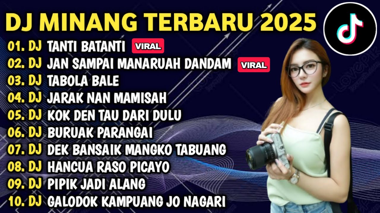 DJ MINANG TERBARU 2025 FULL BASS - DJ DEK ADIAK KASIH TA TUNTUANG X MANGKO DENAI PAI VIRAL TIKTOK