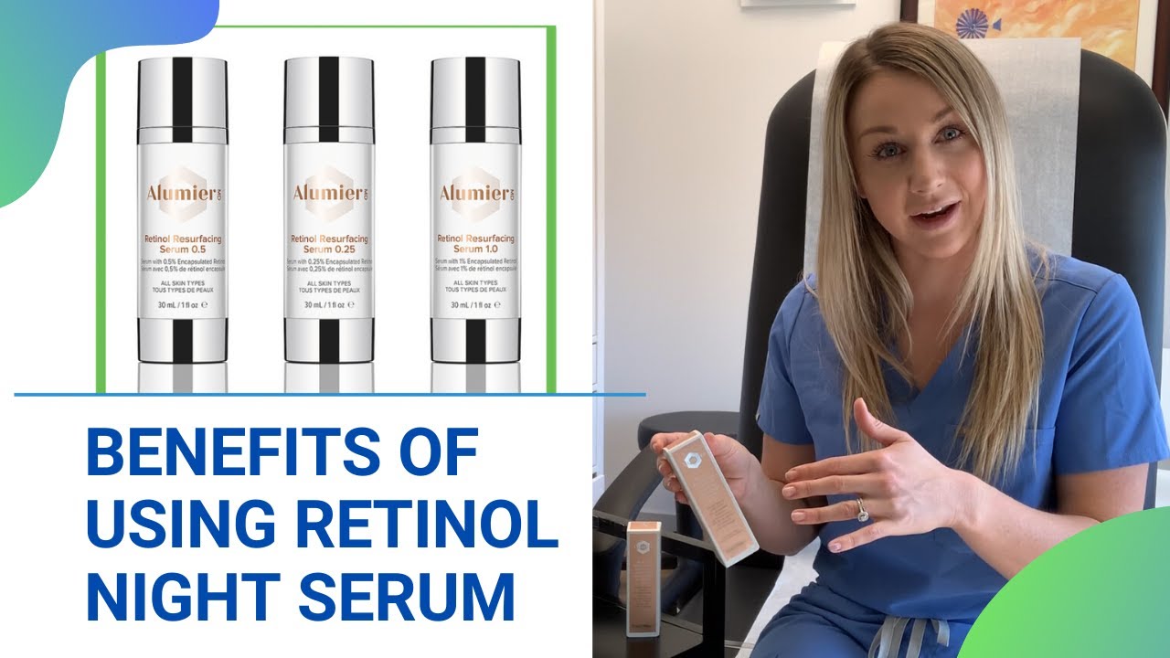 Retinol Night Serum for Skin | Alumier MD