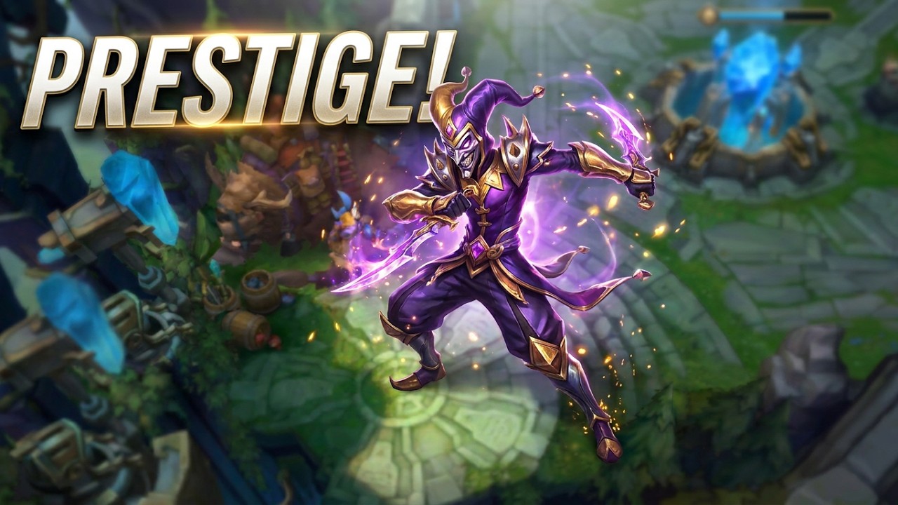 Prestige Pandemonium Shaco SKIN (Awesome New Skin) Gameplay