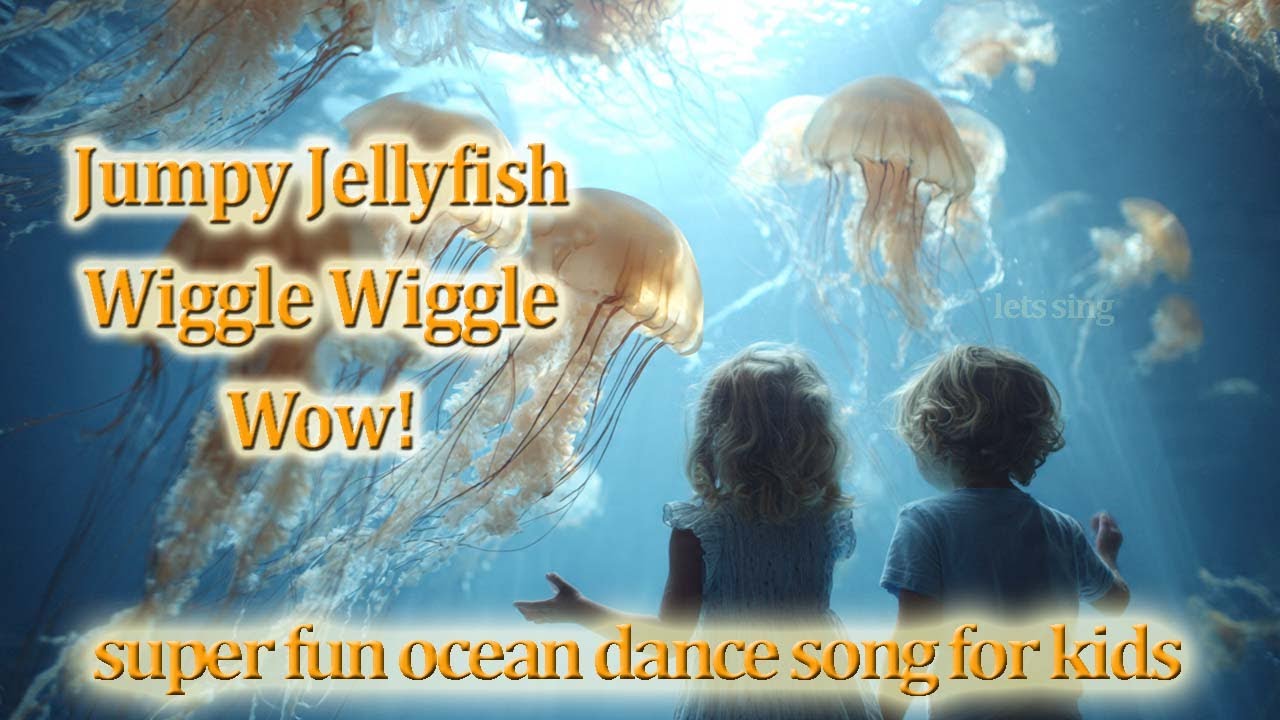 Jumpy Jellyfish –Wiggle Wiggle Wow kids song! #bzrsmedia #kidssongs #nurseryrhymes #kidslearning
