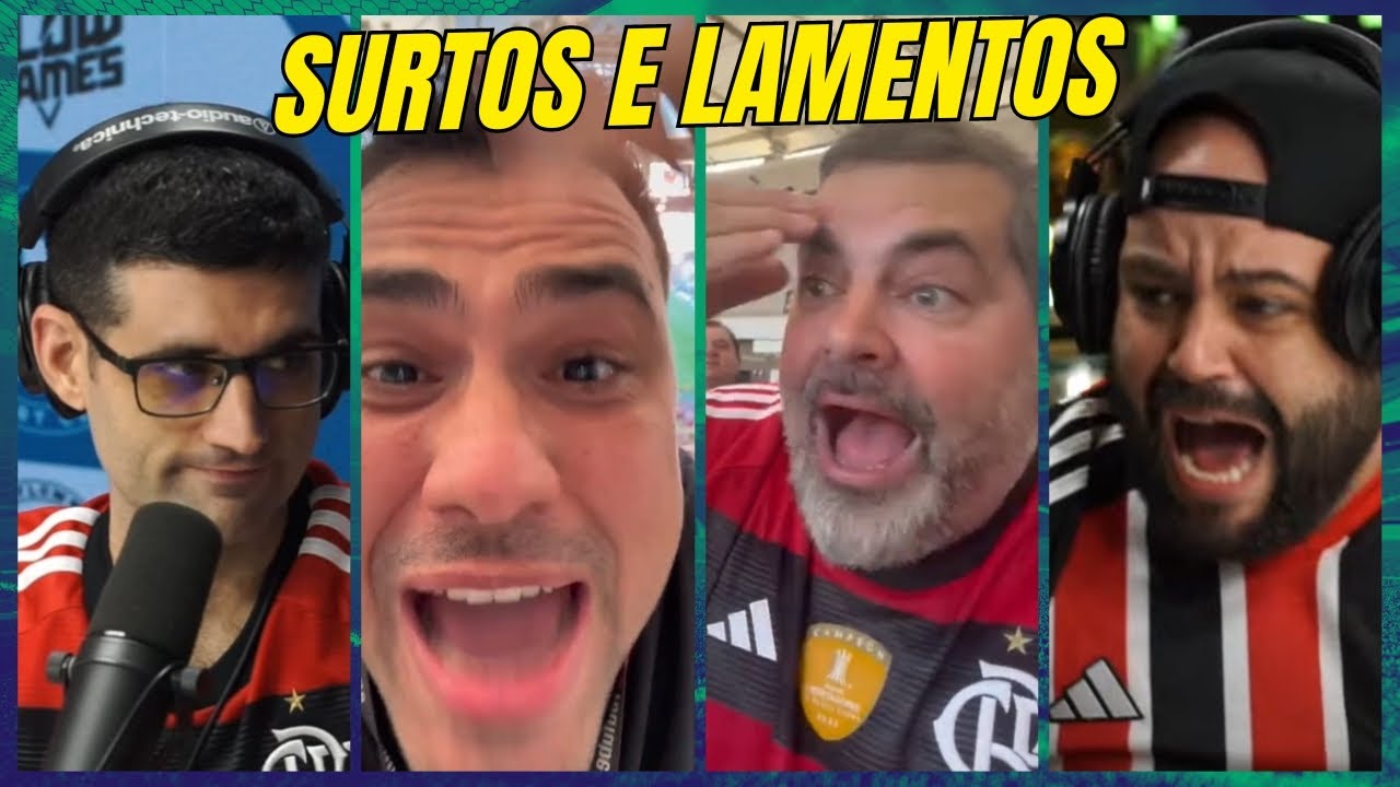 VEJA AS REAÇÕES DOS FLAMENGUISTAS COM A DERROTA PARA O SÃO PAULO NA FINAL 1 DA COPA DO BRASIL