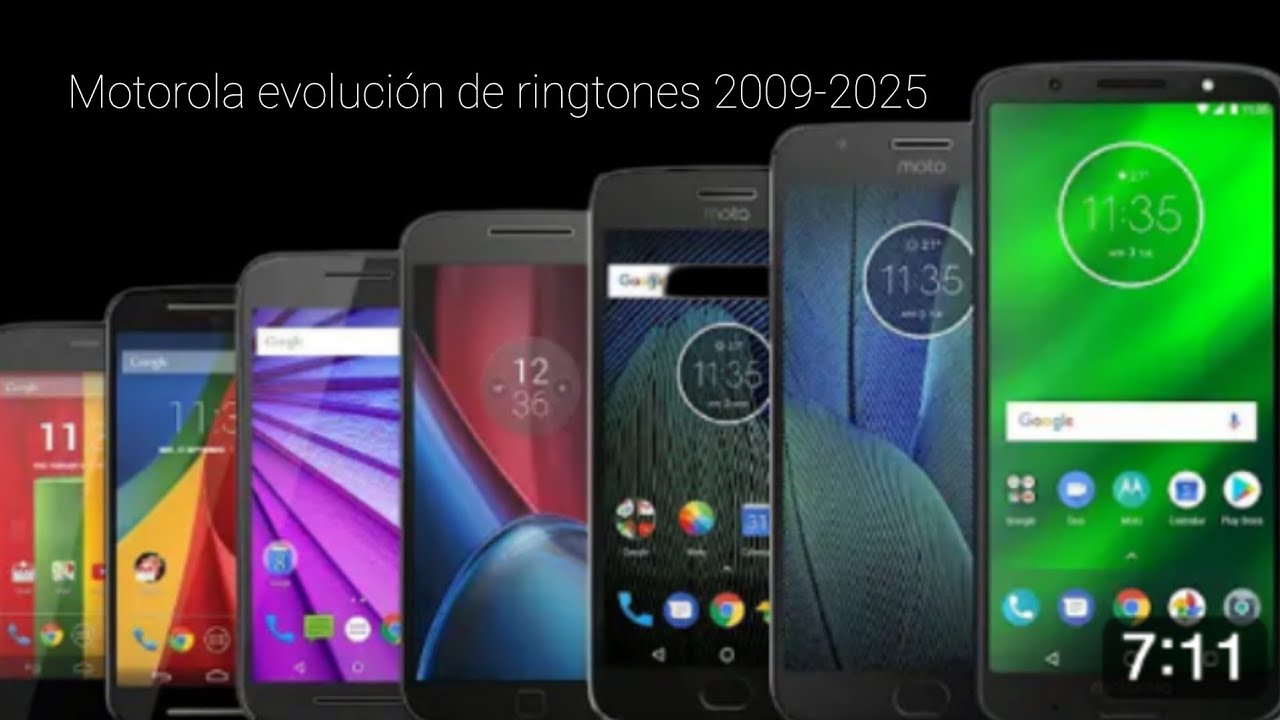 Motorola evolution de ringtones 1996-2025📲📲📲📲📲📞📞📞