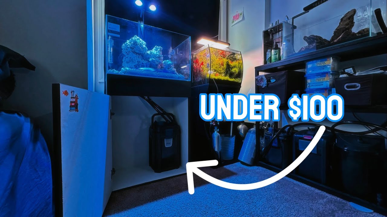 DIY simple modern tank stand (ADA STYLE)