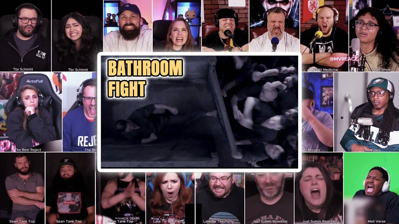 BATHROOM FIGHT SCENE | THE RAID 2 REACTION MASHUP