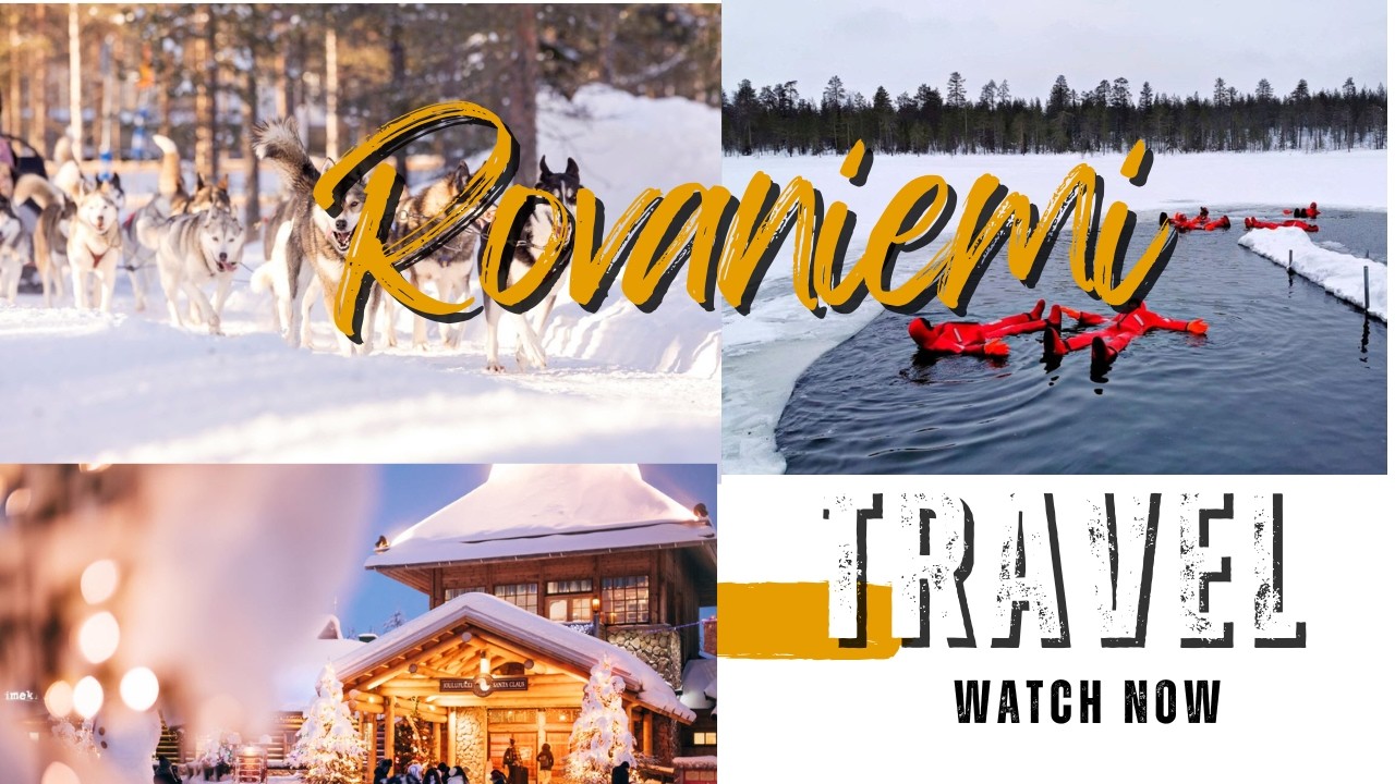 Finland Vlog | Lapland Winter| Rovaniemi | Santa village