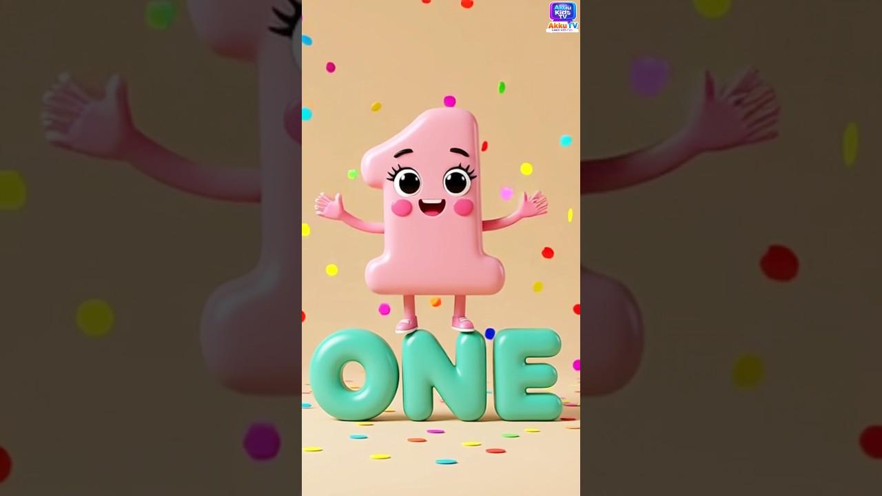 One Two Three | 1, 2, 3 Learn Number | One two Rhymes song #nurseryrhymes #onetwothree