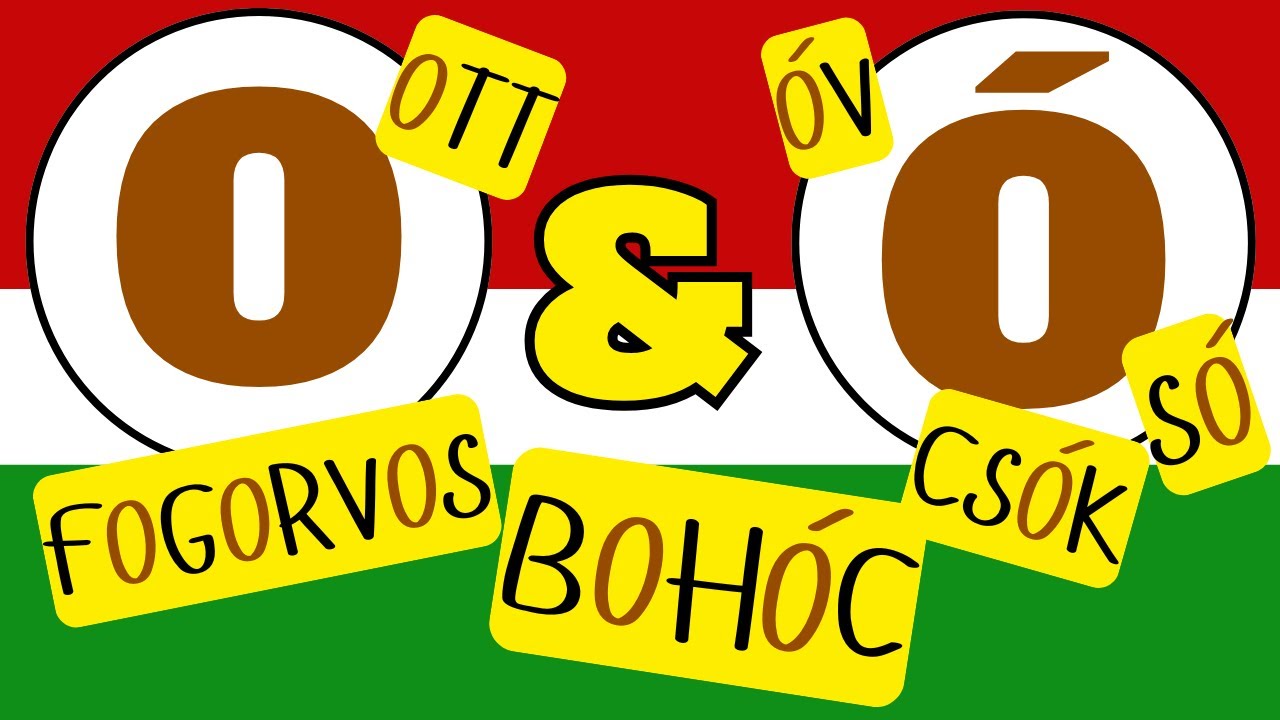 Венгерская азбука ⭐ Буква O&Ó | 238 слов и произношение
